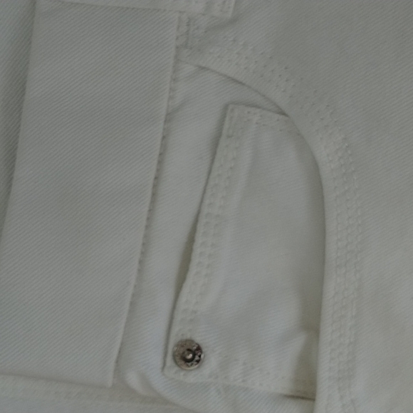 Dana Buchman Comfort Fit White Crop Pant 24 W - Picture 3 of 10
